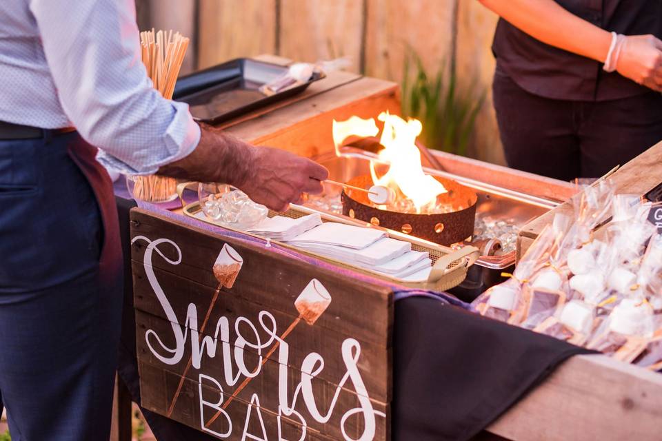 S'mores cart