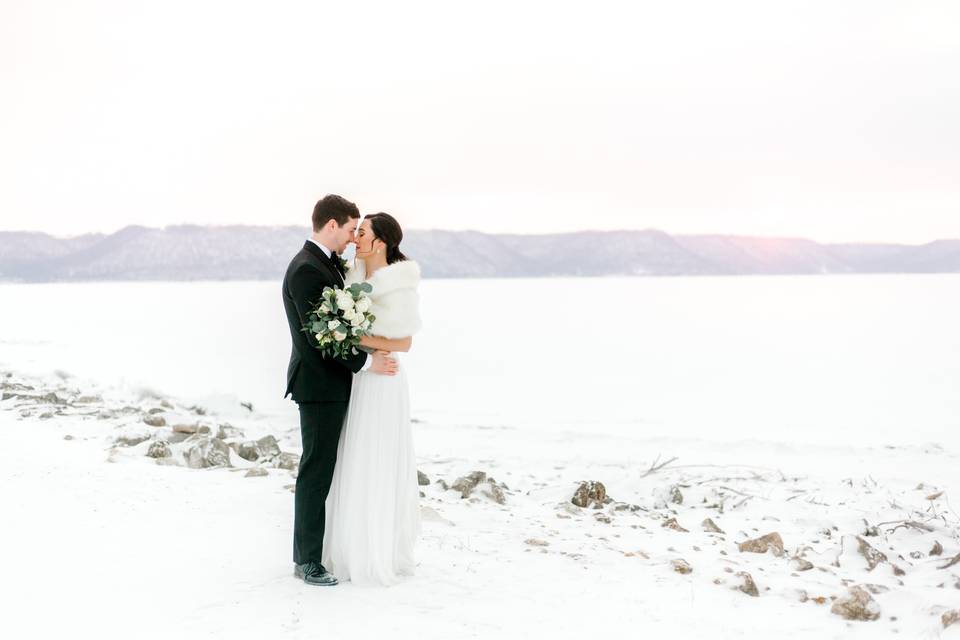 Winter on Lake Pepin