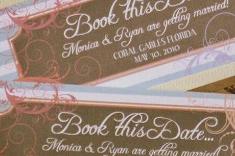 Save the Date Bookmarks