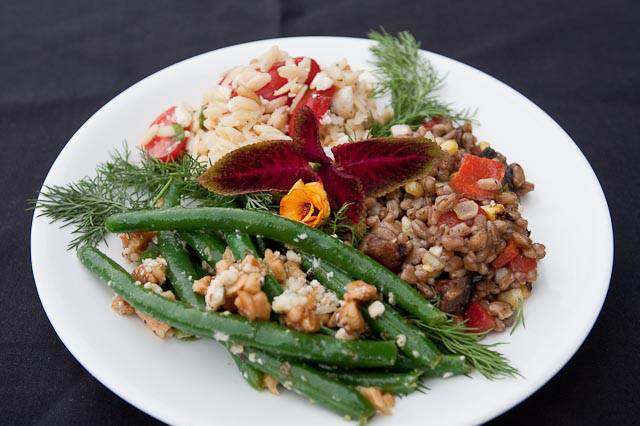 trio of salads