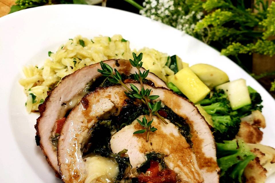 Stuffed Pork Loin