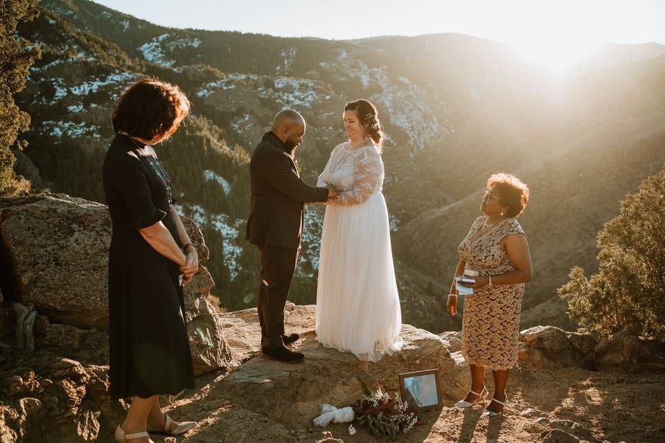 Sunset Elopement