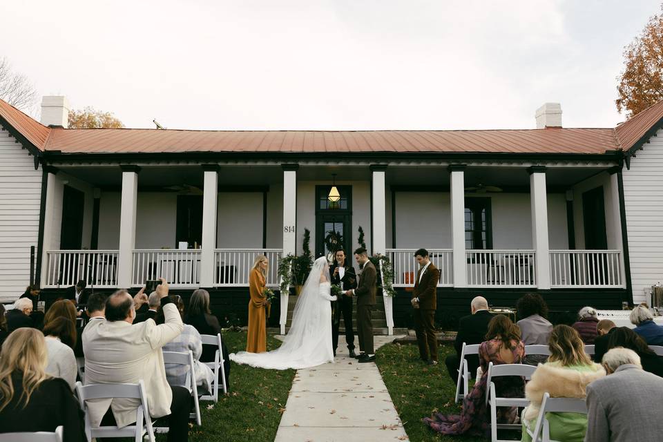 Front Yard Ceremony