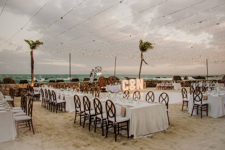 Beach Reception