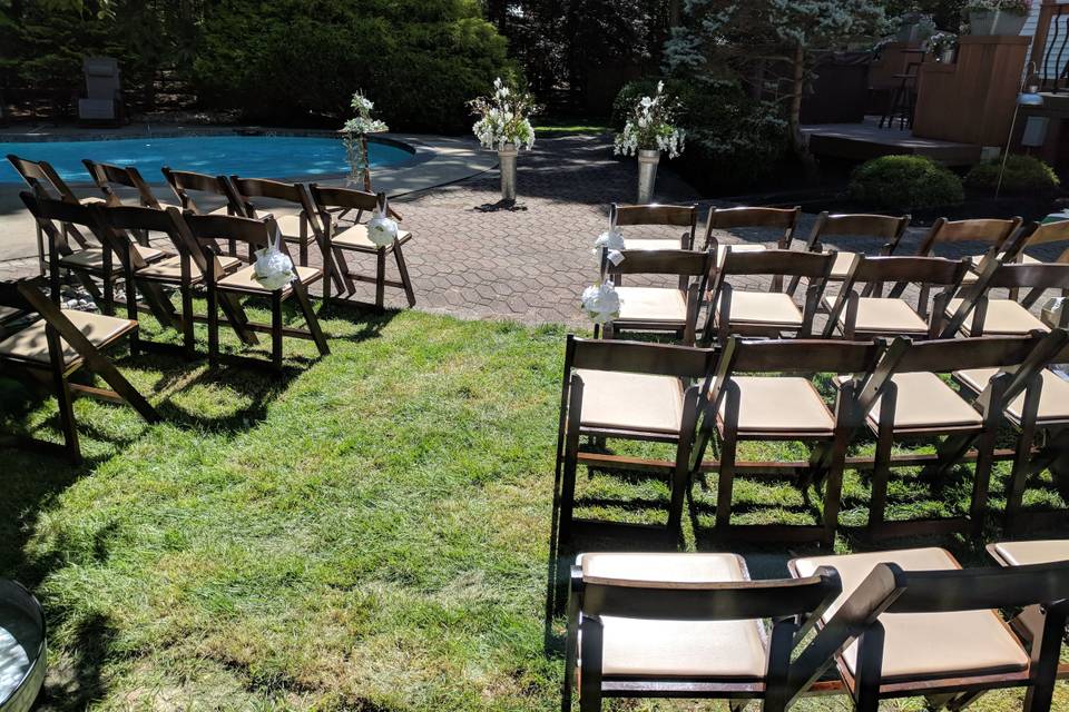 Backyard Wedding