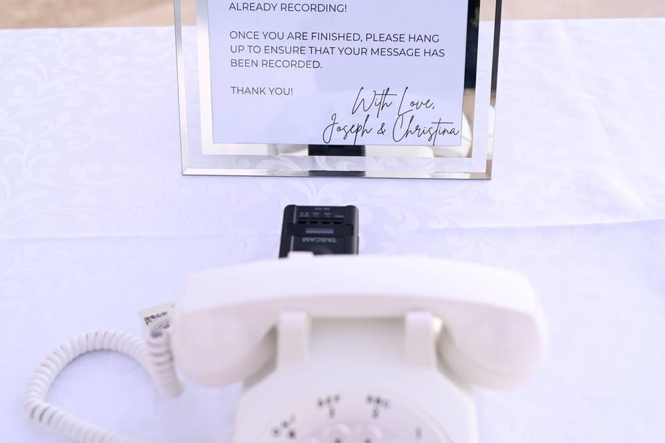 Audio Guest Book