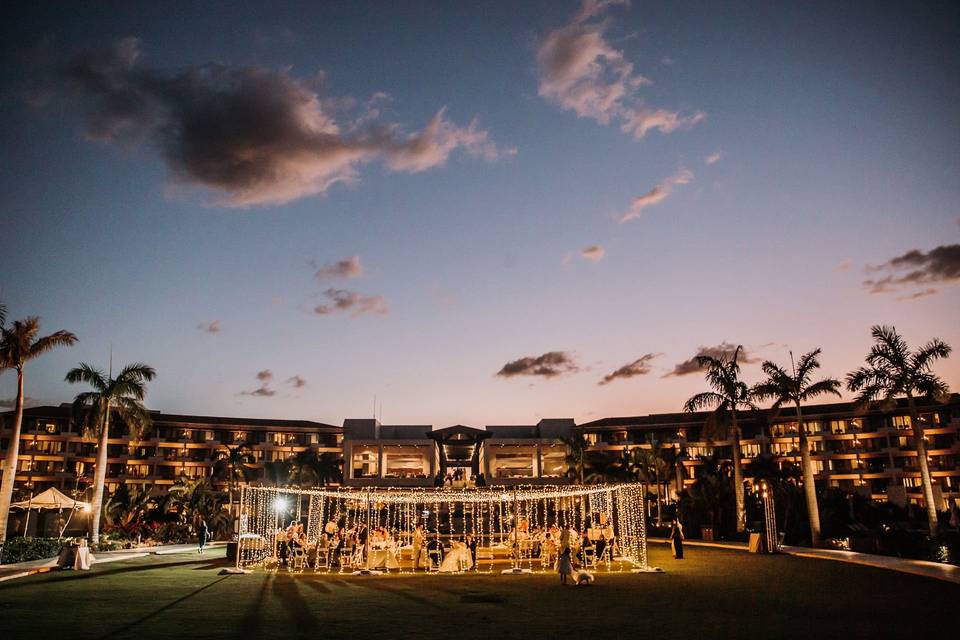 Lighted Tent