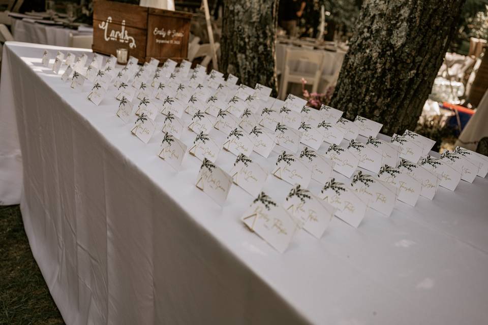 Escort Cards