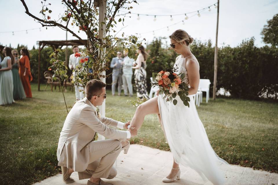 Bride and groom