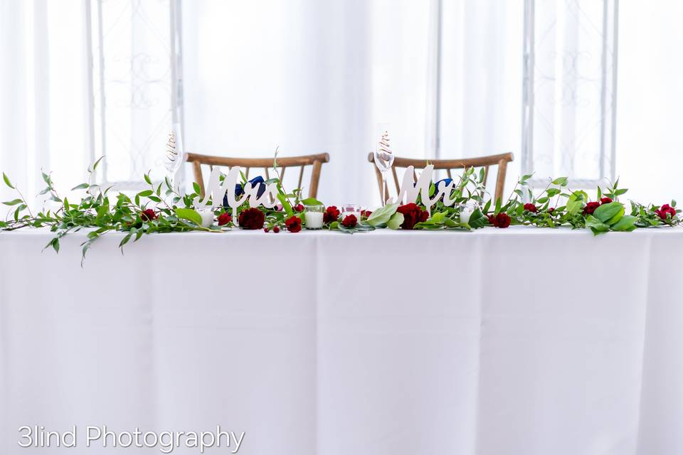 Sweetheart Table