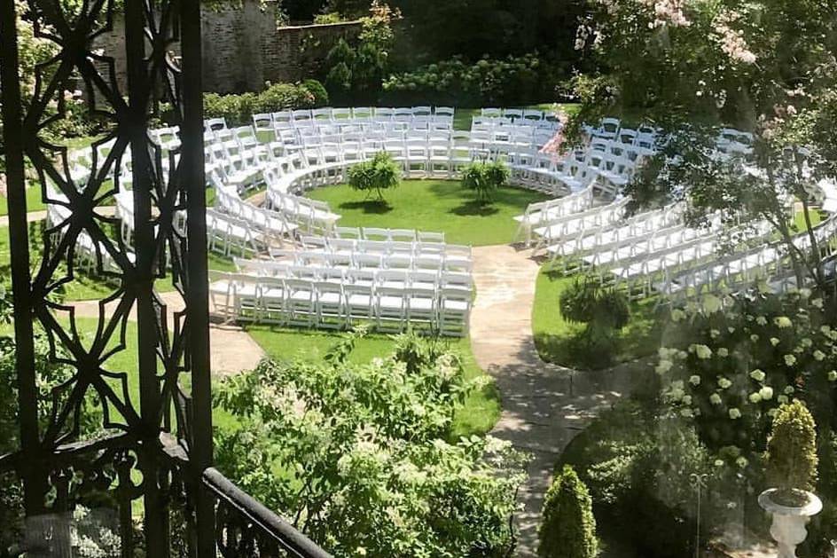 Ceremony Chair Set-up