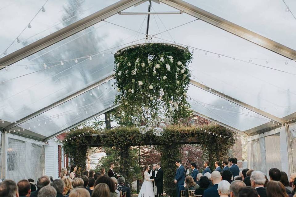 Clear Tent Ceremony