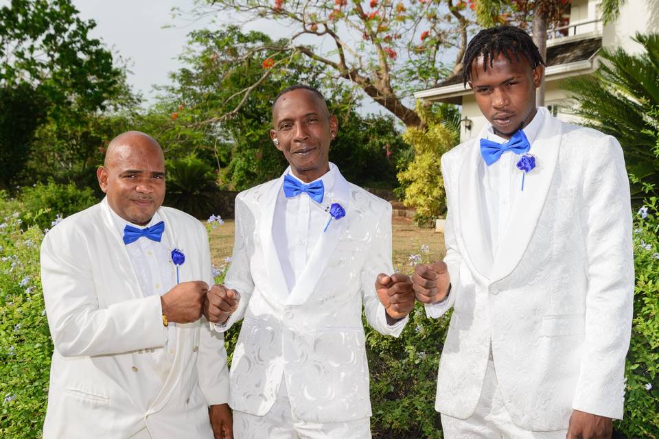 Groom and Groomsmen