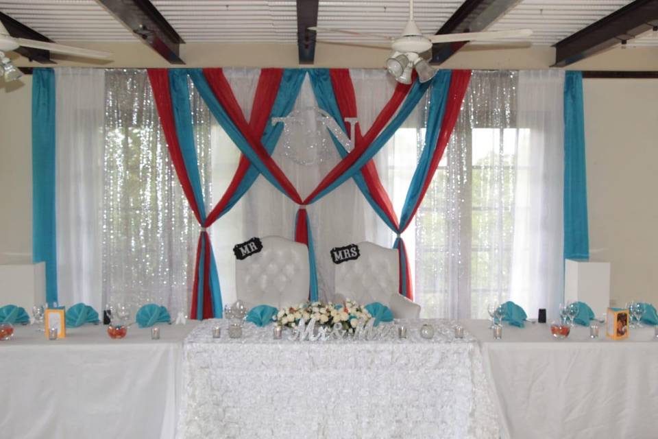 Head Table Décor