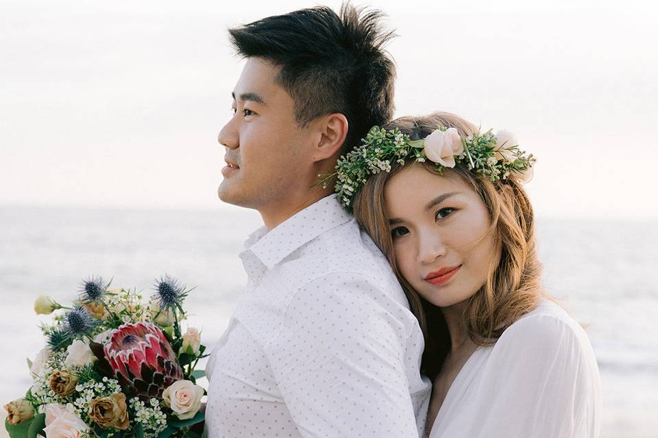 Beach Engagement Shoot