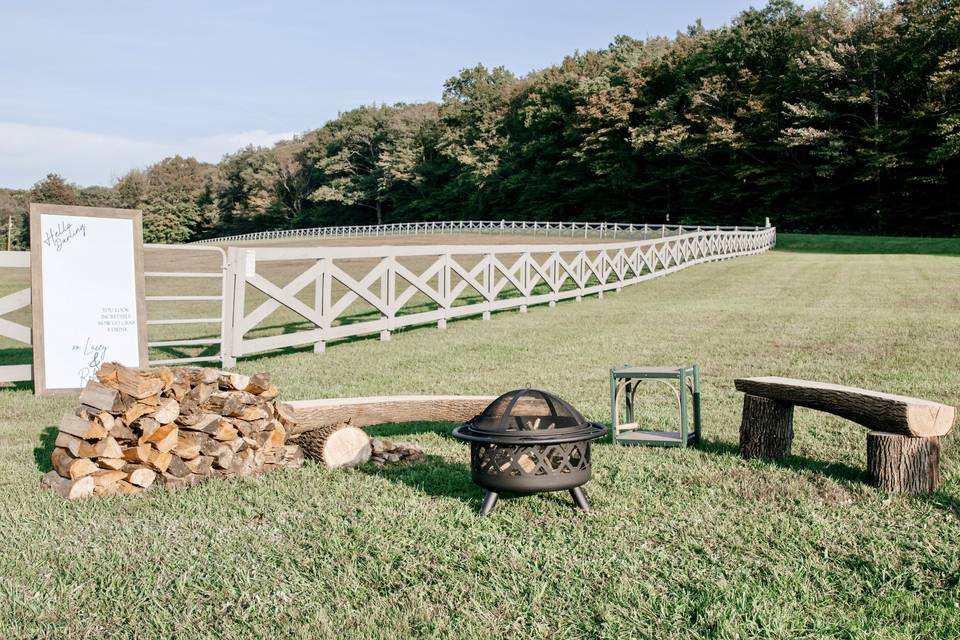 S'mores fire pit