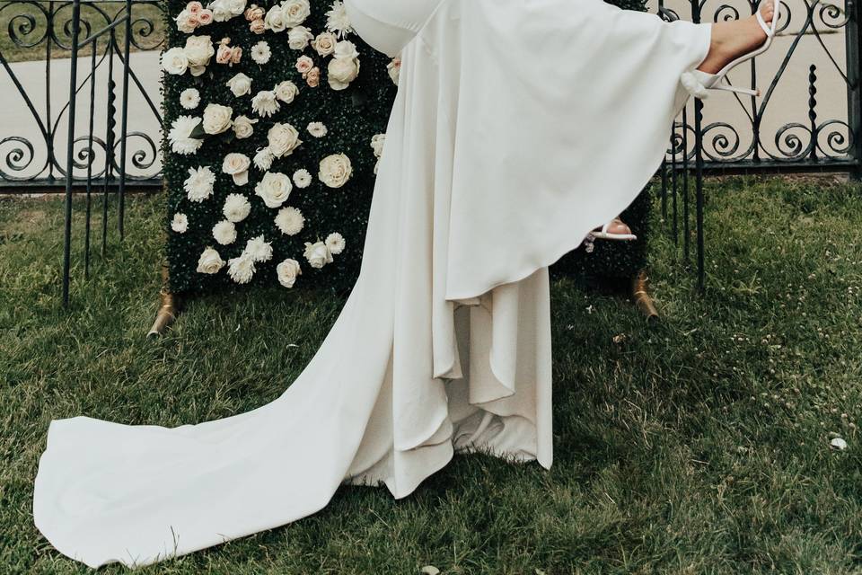 Wedding Floral Wall Florboxoxo