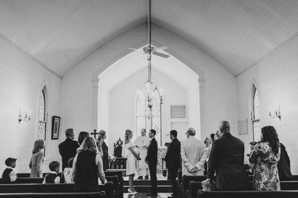Small Chapel wedding