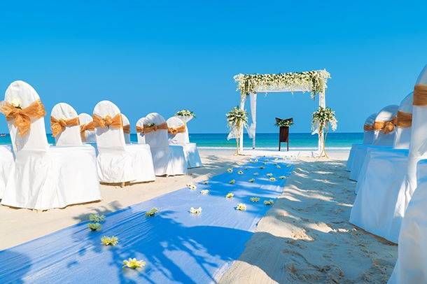 Beach wedding