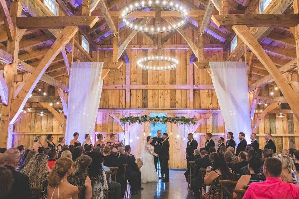 Indoor wedding ceremony - Jay Zhang Photography