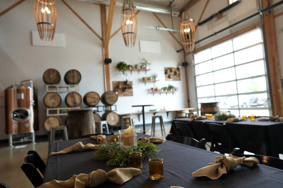Unique rehearsal dinner space