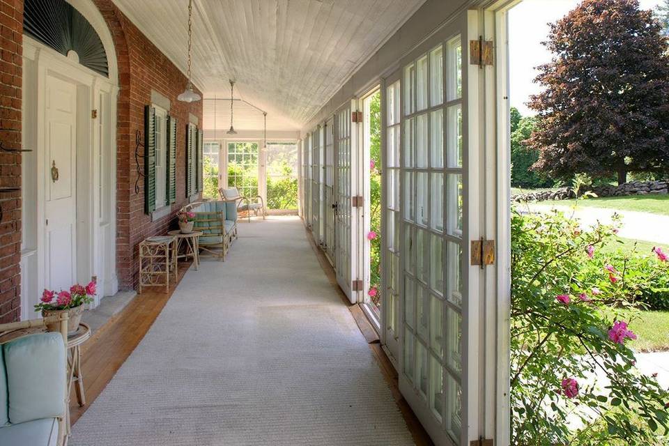 Glazed porch