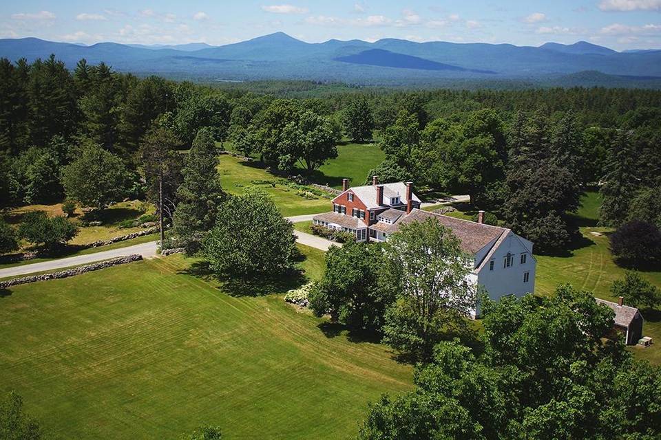 Aerial view to the South West