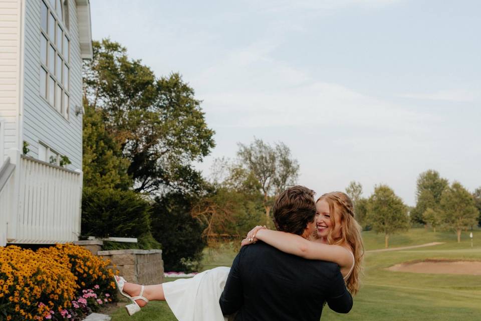 Just married