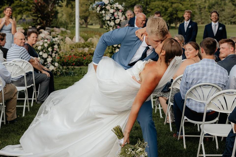The just married feeling