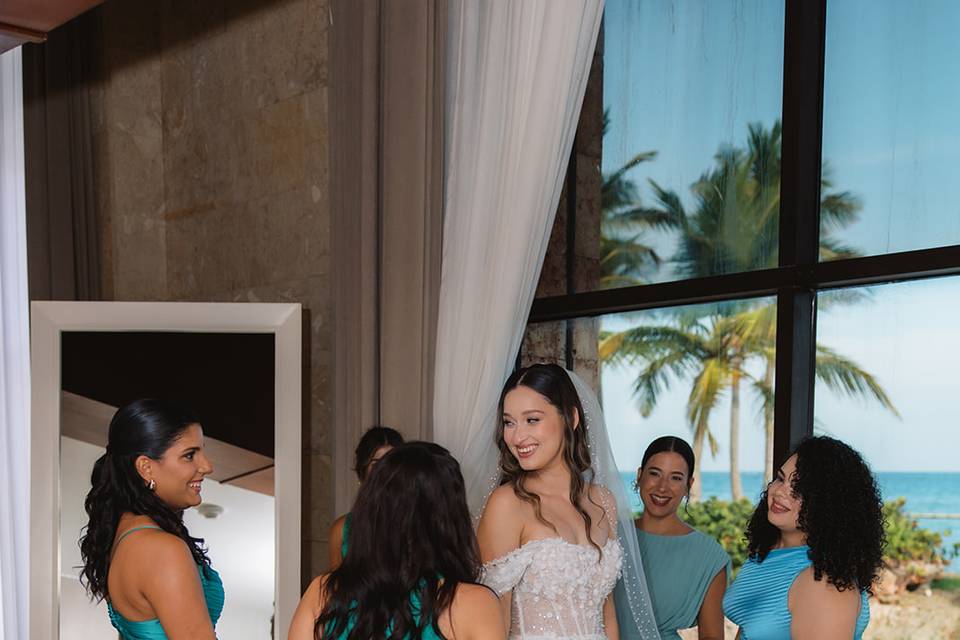 Sanctuary bridal suit