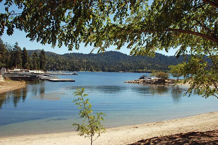 Enjoy a lakeside stroll