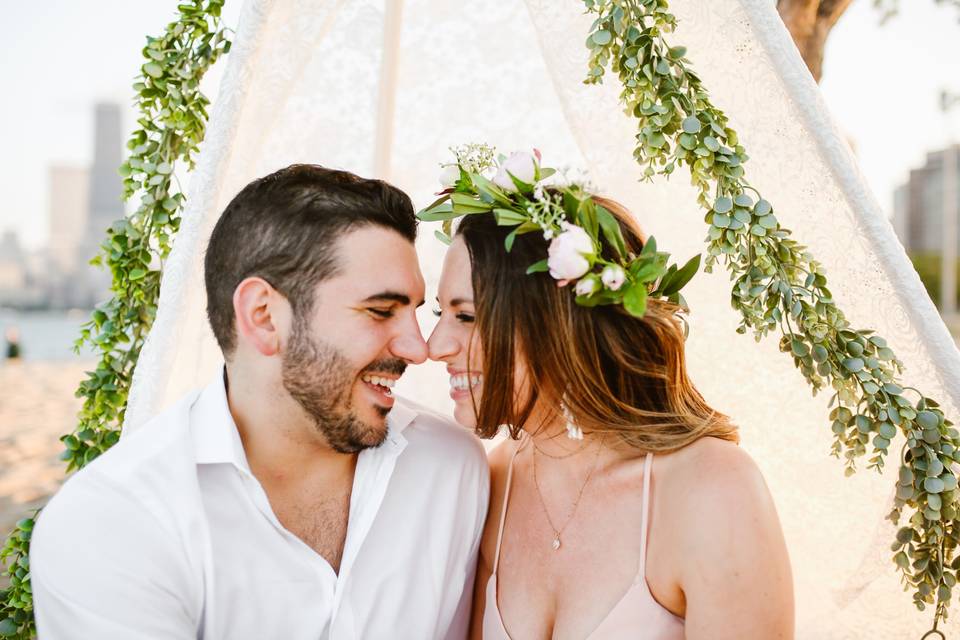 Boho Bride in Chicago