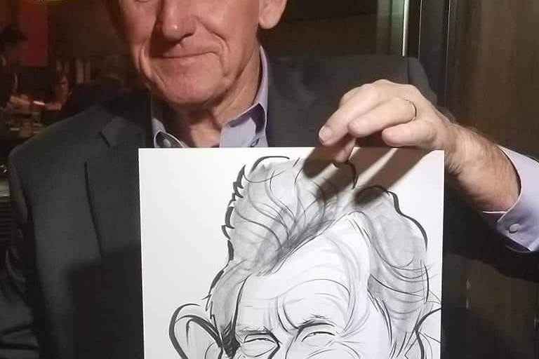 Caricatures by Tony Smith