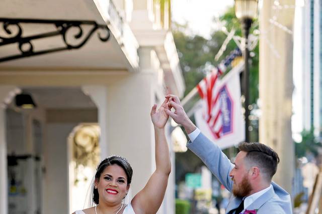 Bride at Bishop Museum