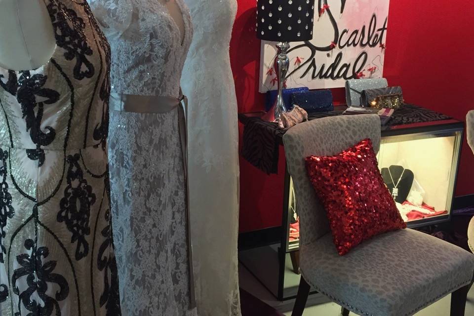 Scarlet Bridal Boutique Dress Attire Rochester NY WeddingWire