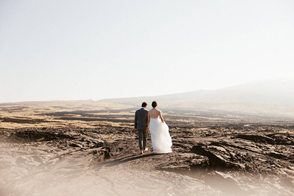 Big island lava fields - Melinda Burgess Photography