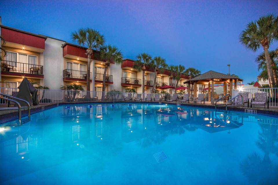Pool area
