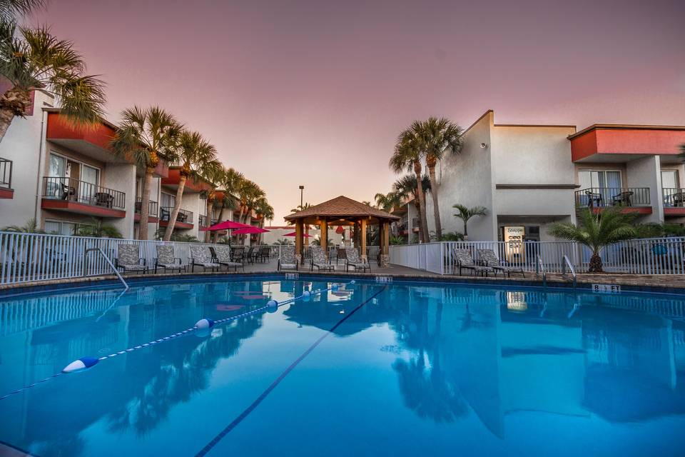 Pool area