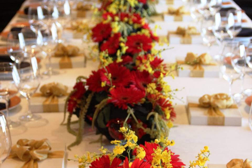 Wedding Table Florals