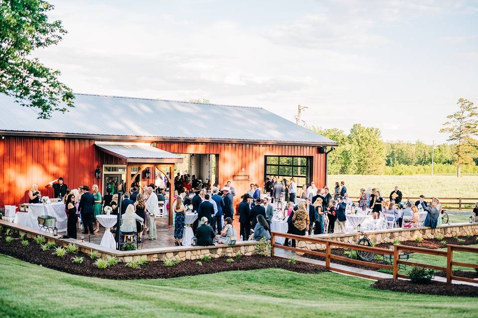 Reception area and Terrace