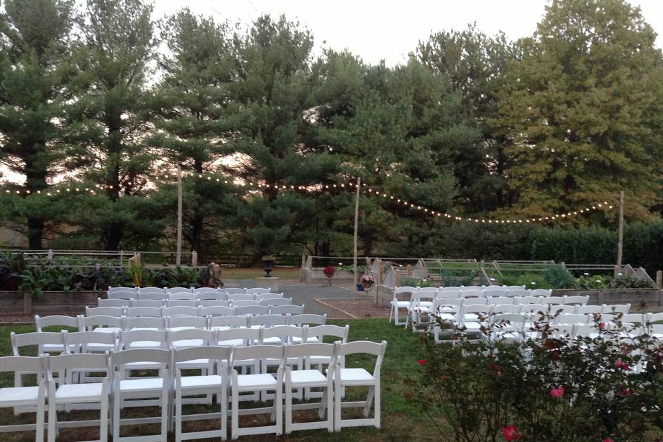 MT Garden Wedding Ceremony