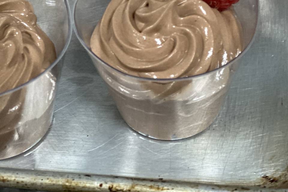 Vegan Chocolate Mousse Cups