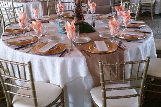 Long Table Setting