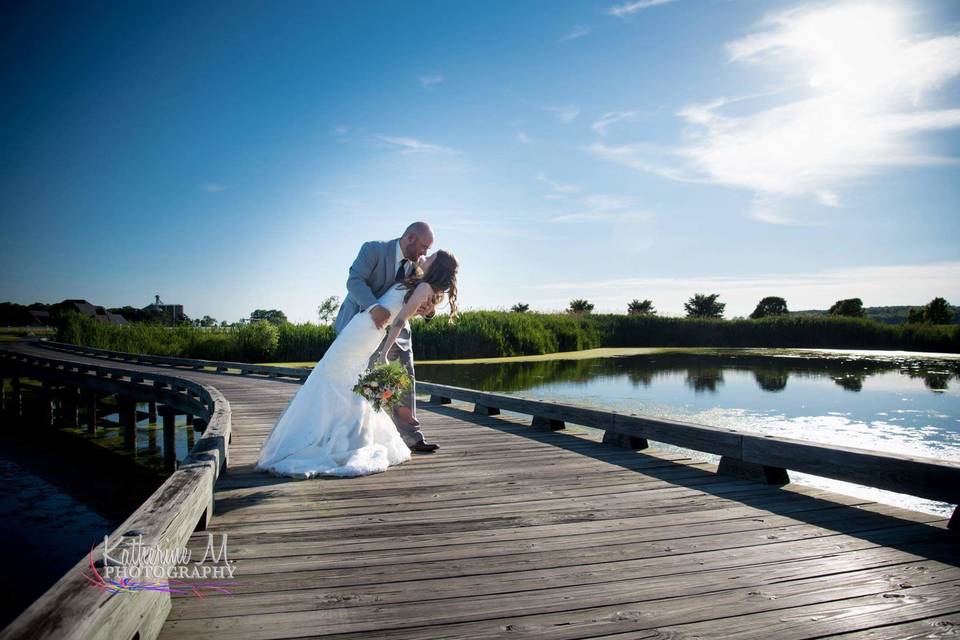 Golf Course Couple Portrait