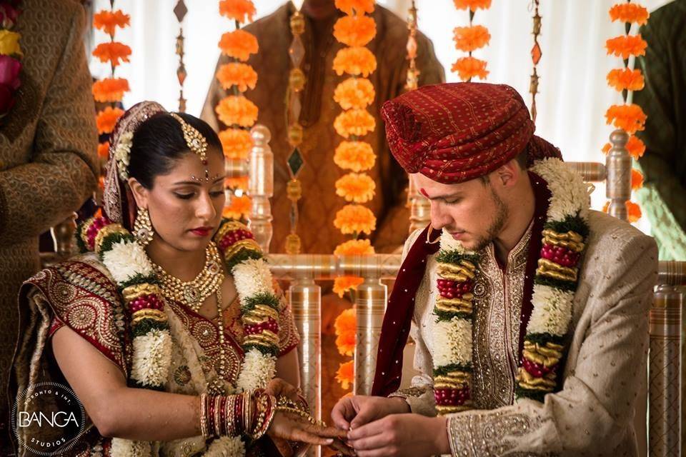 Bride and groom