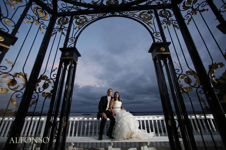 Bride and groom