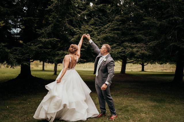 The beautiful couple