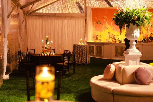 Tented wedding
