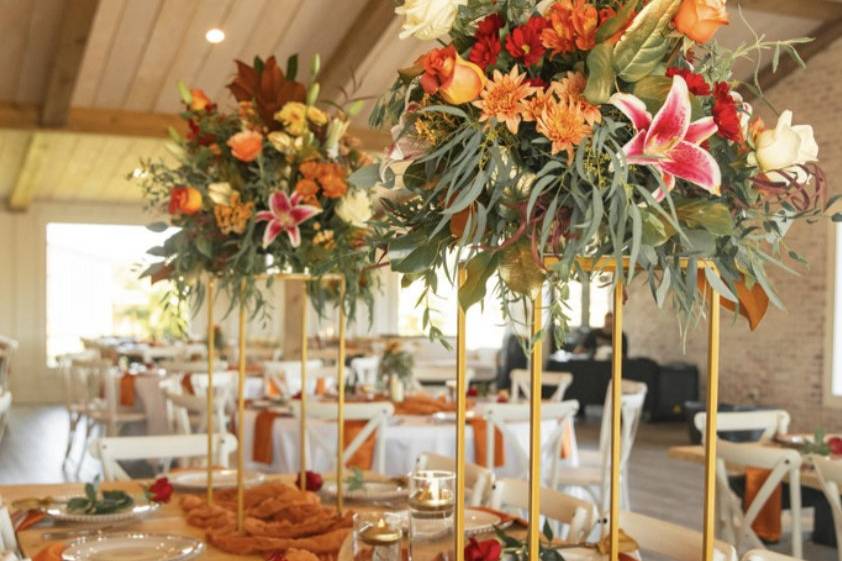Florals and tableware