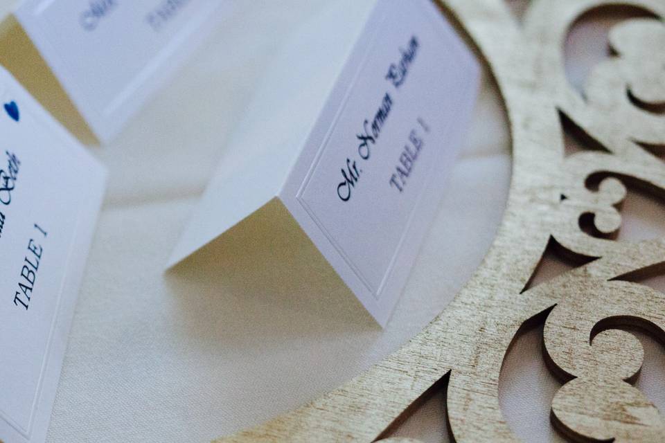 Escort cards